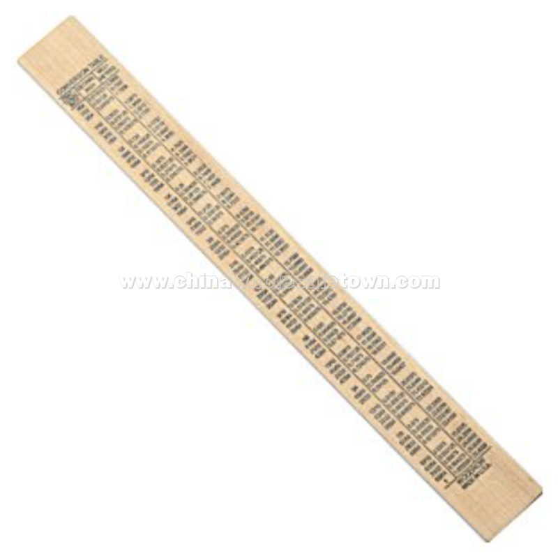 Double Bevel Ruler - 12