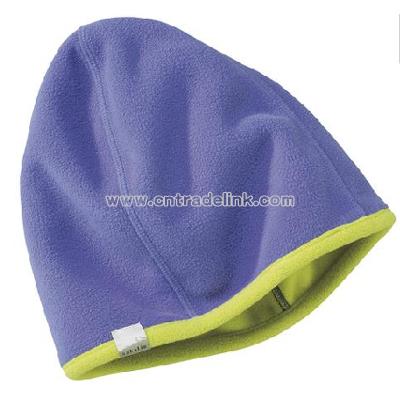 Double-Butter Hat, reversible fleece hat