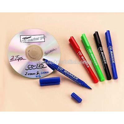 Double Header CD Marker Pen