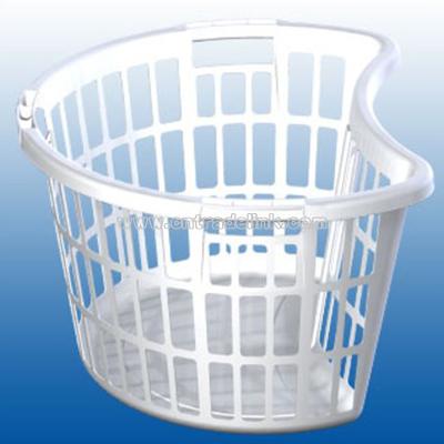 Double Load Hip-Hugging Laundry Basket