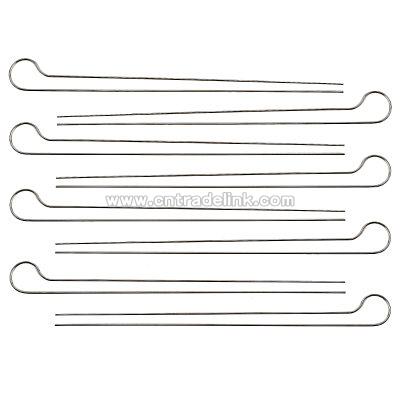 Double Prong Barbecue Skewer Set