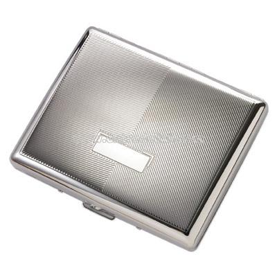 Double-Sided Silver Cigarette Case