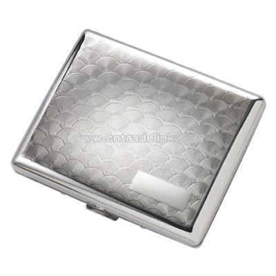 Double-Sided Silver Cigarette Case