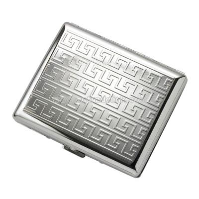 Double-Sided Silver Cigarette Case