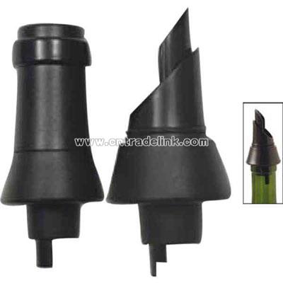 Drip-free pourer and stopper