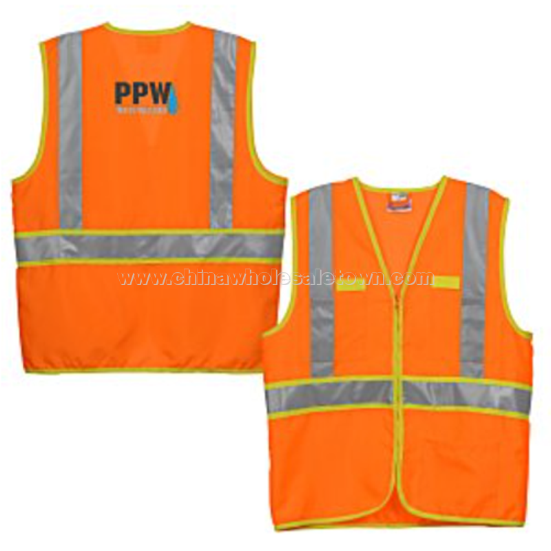 Dual-Color Reflective Safety Vest