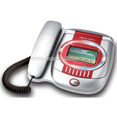 Dual LCD Telephone