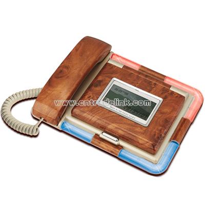 Dual LCD Telephone