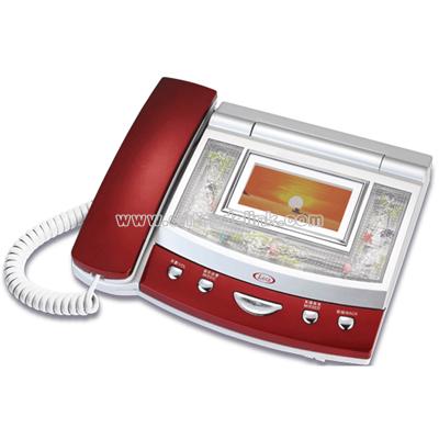 Dual LCD Telephone