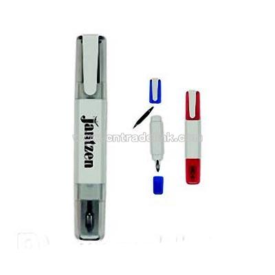 Dual Screwdriver Kit in Pen Like Case