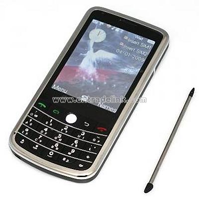 Dual Sim Card Dual Camera Phone WIFI Java TV
