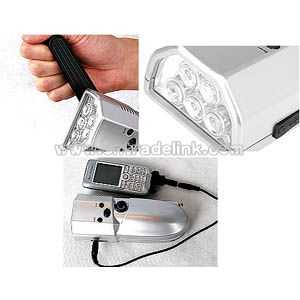 Dynamo FM Radio Flashlight