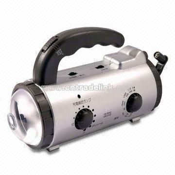 Dynamo Rechargeable Flashlight Radio