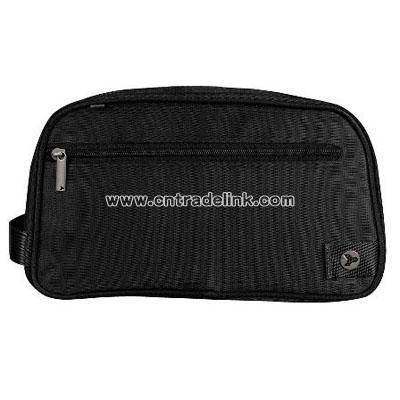 ETA Black Basic Toiletry Bag