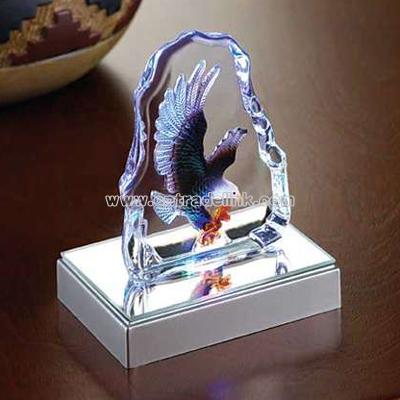 Eagle Glass Sculpture