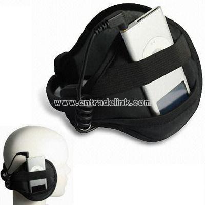 Ear Warmer Headset for iPod with Hop-pocket