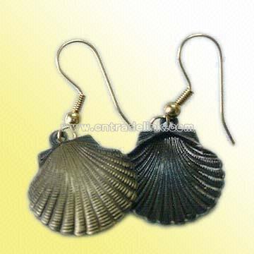 Earrings in Special Seashell Design