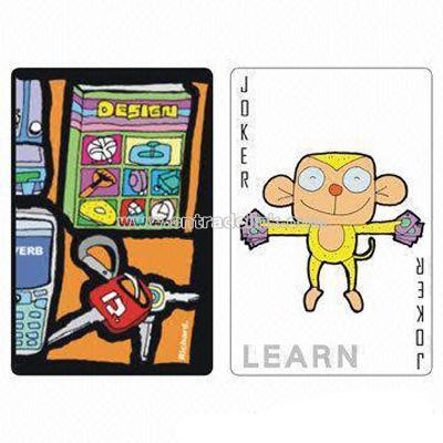 Educational Playing Cards -Design