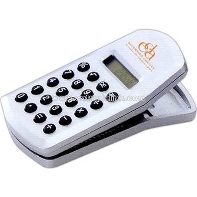 Eight Digit Magnetic Clip Calculator