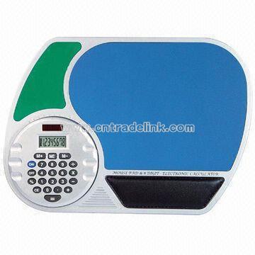 Eight Digits Calculator with Mouse Pad