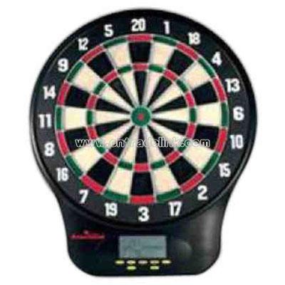 Electronic bristle dart board