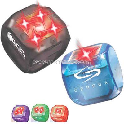 Electronic light up dice