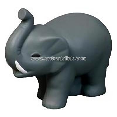 Elephant with Tusks Stress Ball