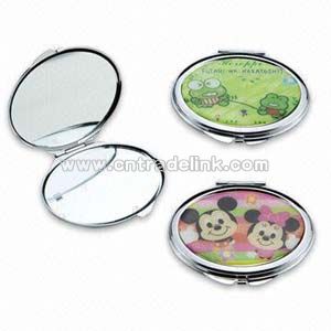 Ellipsoid Cosmetic Mirrors with Two Mirrors Inside