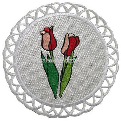 Embroidery Cup Mat