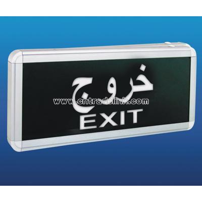 Emergncy Exit Sign Light