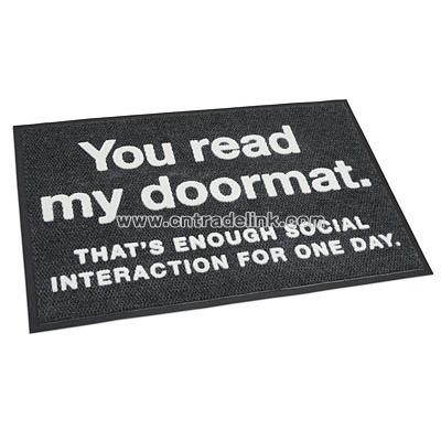Enough Social Interaction Doormat / Floormat