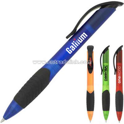 Espiritu - Click action ballpoint pen with soft grip