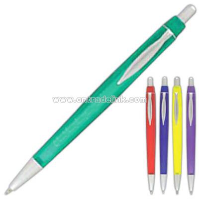 European style clicker pen