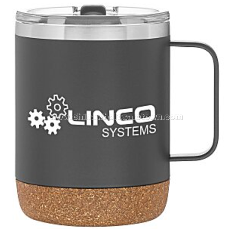 Explorer Vacuum Camp Mug with Cork Bottom - 12 oz.