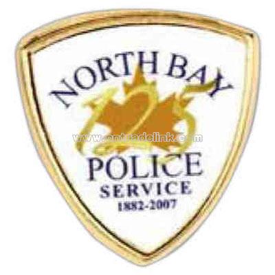 Express Line - Shield - Stock Shape Lapel Pin