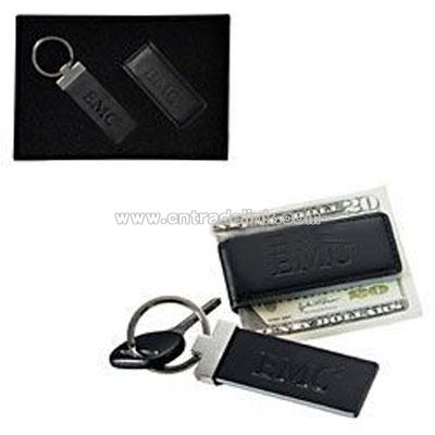 Expressions Money Clip - Key Fob Gift Set