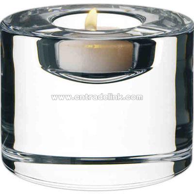 Extra large hockey puck shaped votive holder