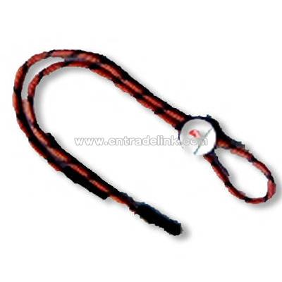 Eyewear retainer flexible latex connector ends to fit most sunglass arms