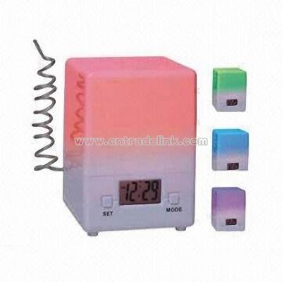 FM Auto Scanned Radio with Speaker and Alarm Clock