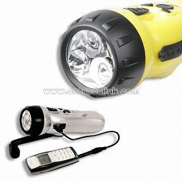 FM Radio and LED Flashlight