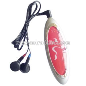 FM auto scan radio with earphone