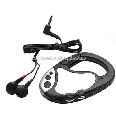 FM scan radio / carabiner
