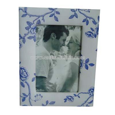 Fabric photo frame