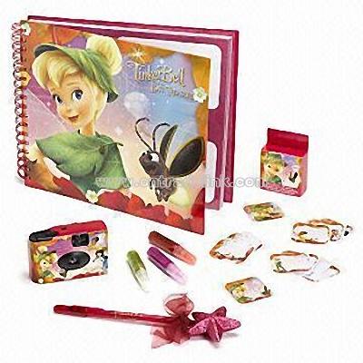 Fairies Photo Album and Camera Set for Children Aged 3+ Years