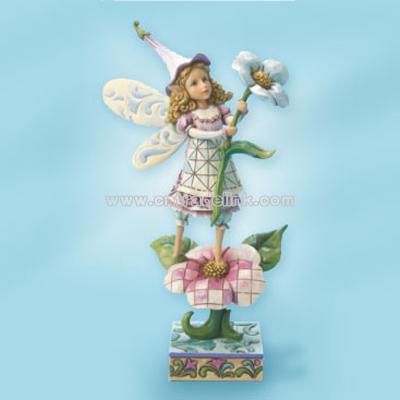 Fairy Figurine - Smell the Flowers