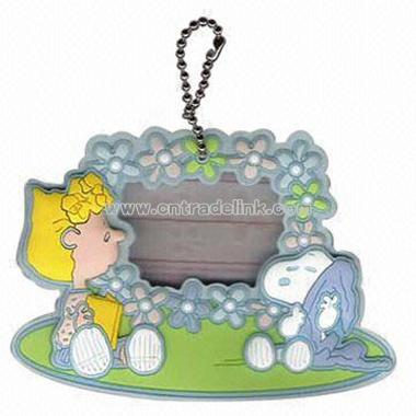 Fancy Keychain with Photo Frame