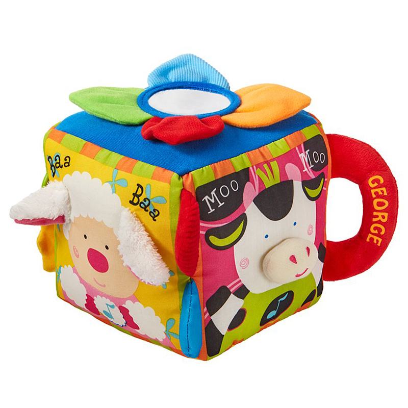 Farmyard Friends Personalized Musical Cube