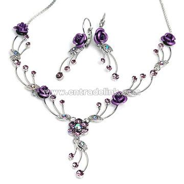 Fashion Necklace and Earrings Set