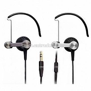 Fashionable Earclip Headphone with Metal Housing