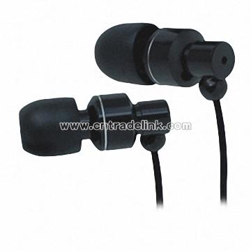 Fashionable In-ear Headphone with Metallic Housing